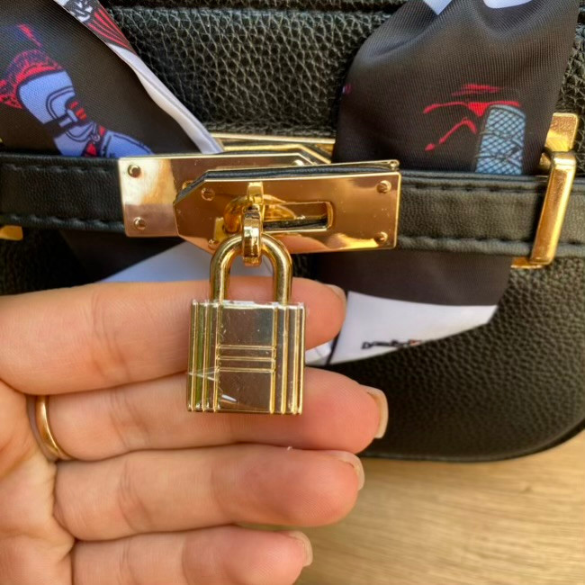 کیف زنانه دستی دوشی هرمس مینی رنگ مشکی