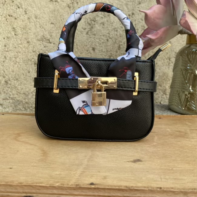 کیف زنانه دستی دوشی هرمس مینی رنگ مشکی