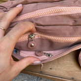 کیف پارچه ای رنگ کالباسی کد