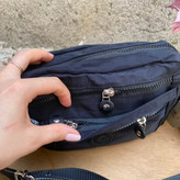 کیف پارچه ای رنگ مشکی کد